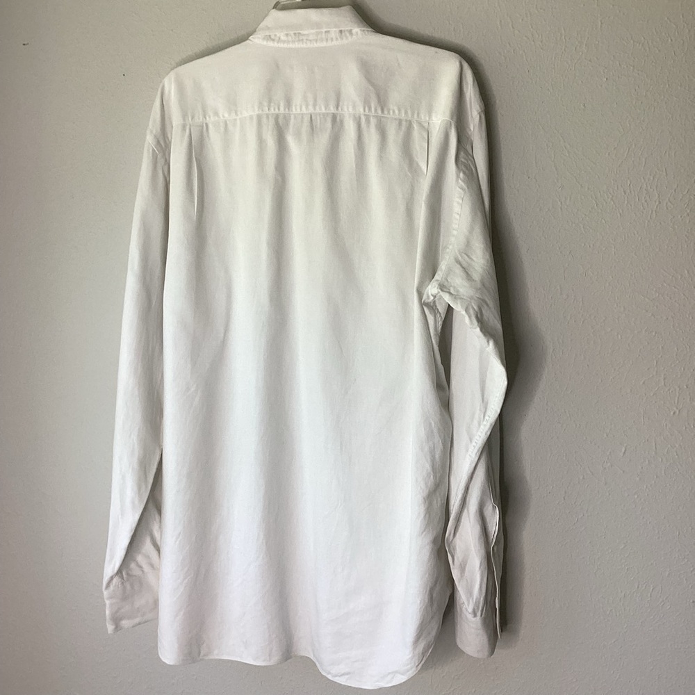 Loro Piana Shirt Cotton Oxford White XXL - Picture 2 of 12